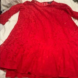 Res Lace Ellos plus size womans party dress